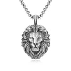 Punk Lion Head Pendant