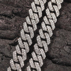18mm Iced Out Cuban Chain