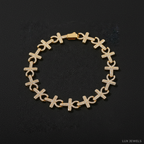 15mm Anhe Cross Bracelet