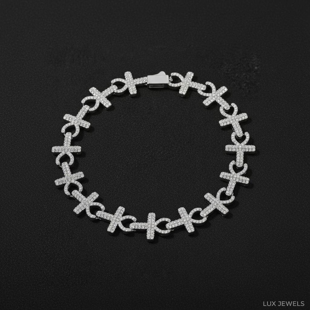 15mm Anhe Cross Bracelet