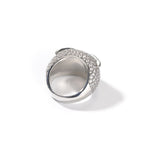 Diamond Owl Ring