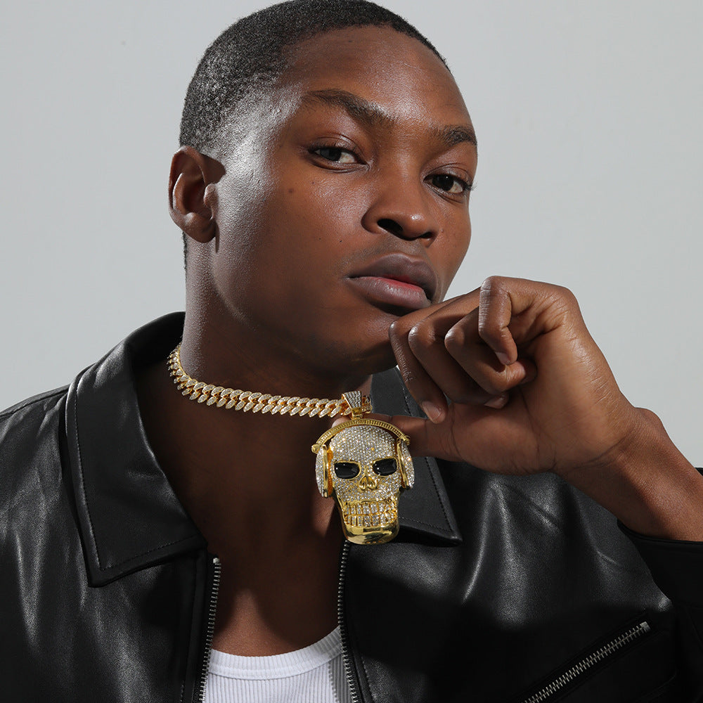 Luxury Skull Pendant Necklace