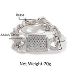 16mm Diamond Figure-8 Chain Necklace/Bracelet
