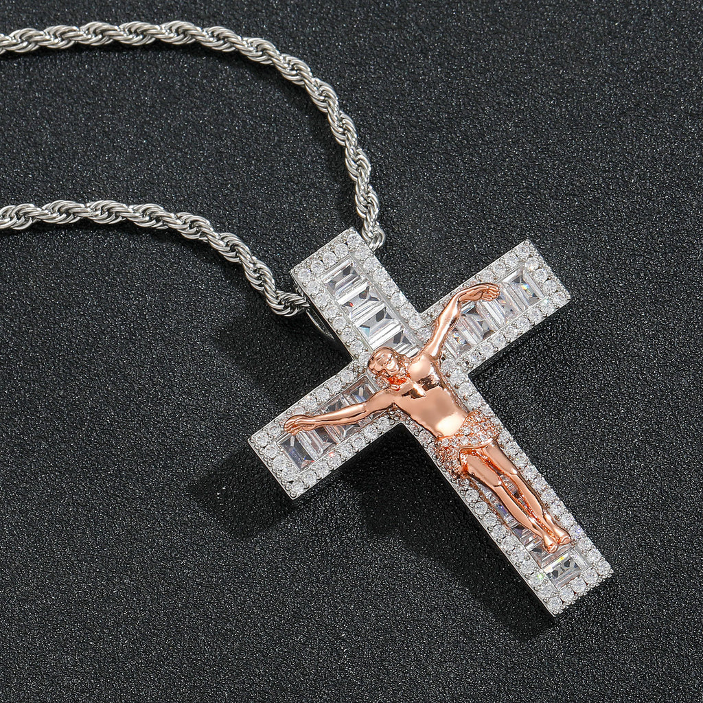 Hip Hop Cross Pendant