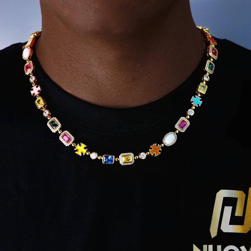 Icebling Gemstone Necklace