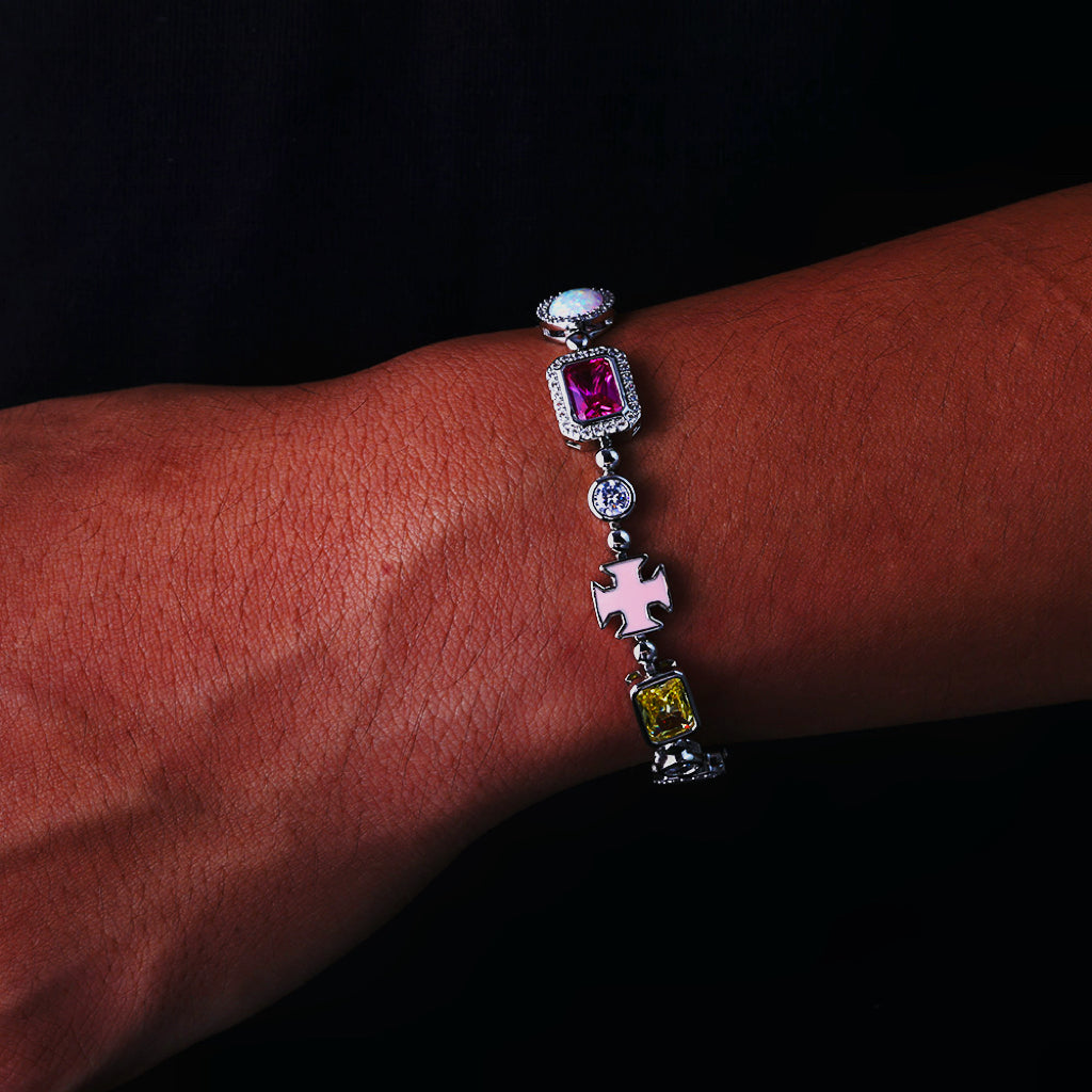 Icebling Gemstone Bracelet