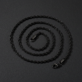 4mm Stainless Steel Rope Necklace