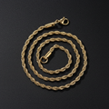 2mm Stainless Steel Rope Necklace
