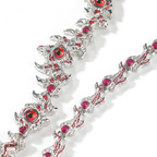 Spiky Parasite Red-Eyed Thorn Necklace