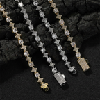 6mm Star-shaped Tennis  Chain Necklace