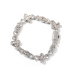 Hip Hop Eyes Cross Men's Bracelet