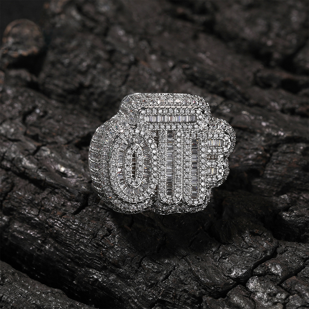 Hip Hop OTFJ Men's Ring