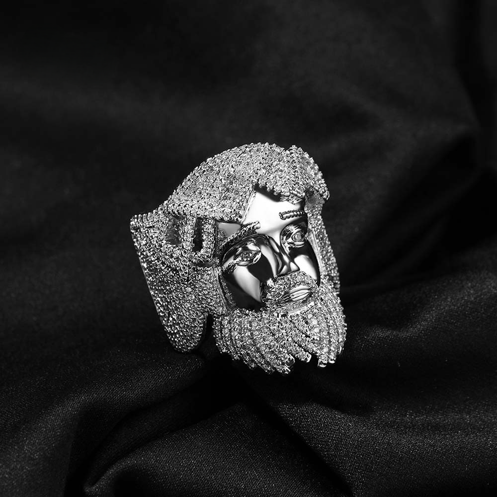 Hip Hop Retro Portrait Ring