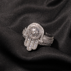 Hip Hop Fatima Palm Ring