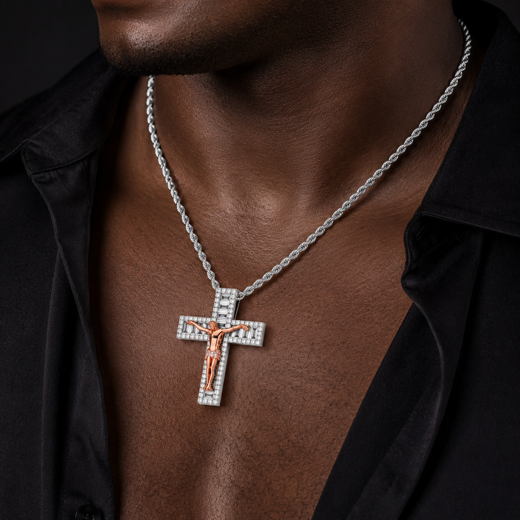 Hip Hop Cross Pendant