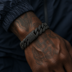 Miami Black Diamond 10/13/15/20mm Cuban Chain Bracelet