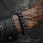 Miami Black Diamond 10/13/15/20mm Cuban Chain Bracelet