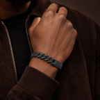 Miami Black Diamond 10/13/15/20mm Cuban Chain Bracelet