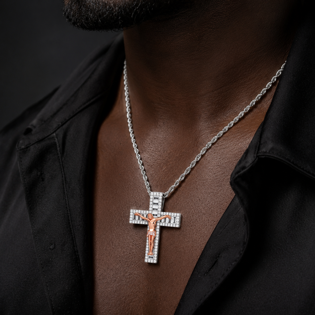 Hip Hop Cross Pendant