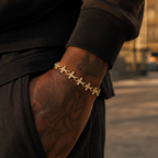 15mm Anhe Cross Bracelet
