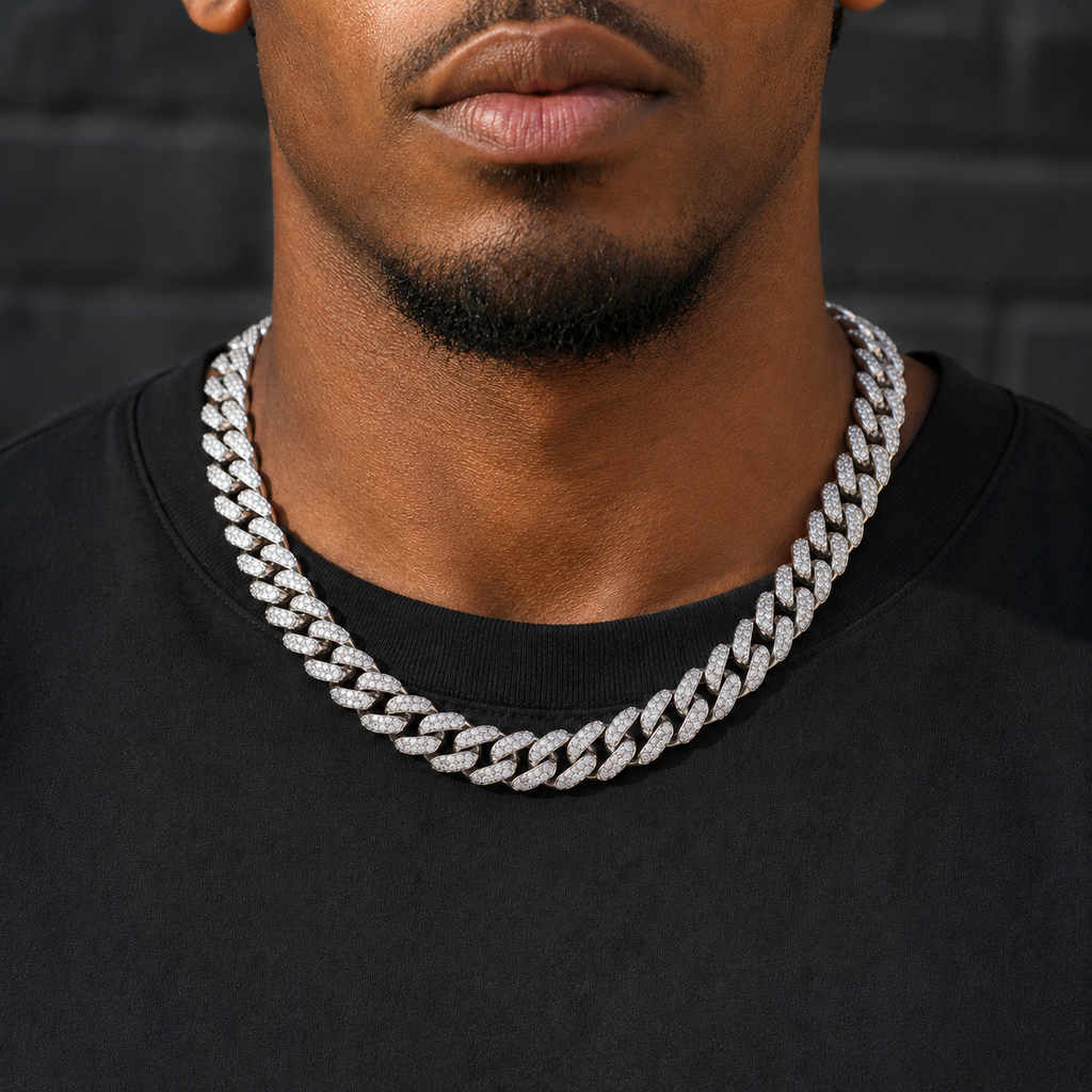 12mm Cuban Chain Necklace