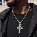 Crown of Thorns Cross Pendant