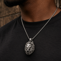 Punk Lion Head Pendant