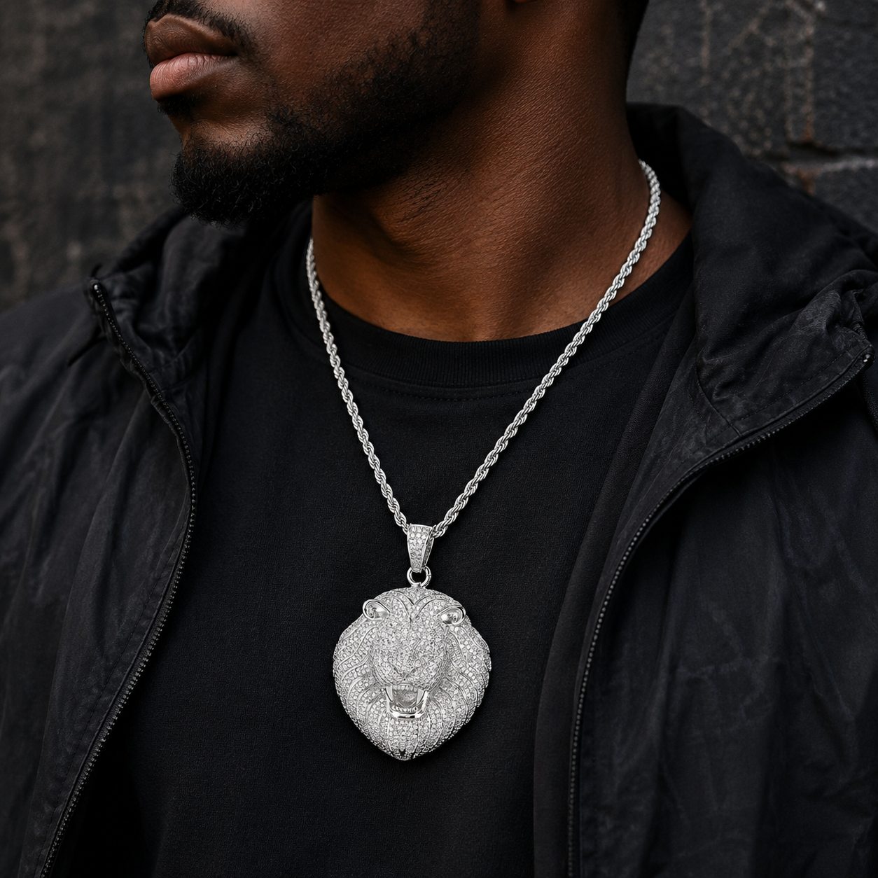 Lion Head Pendant