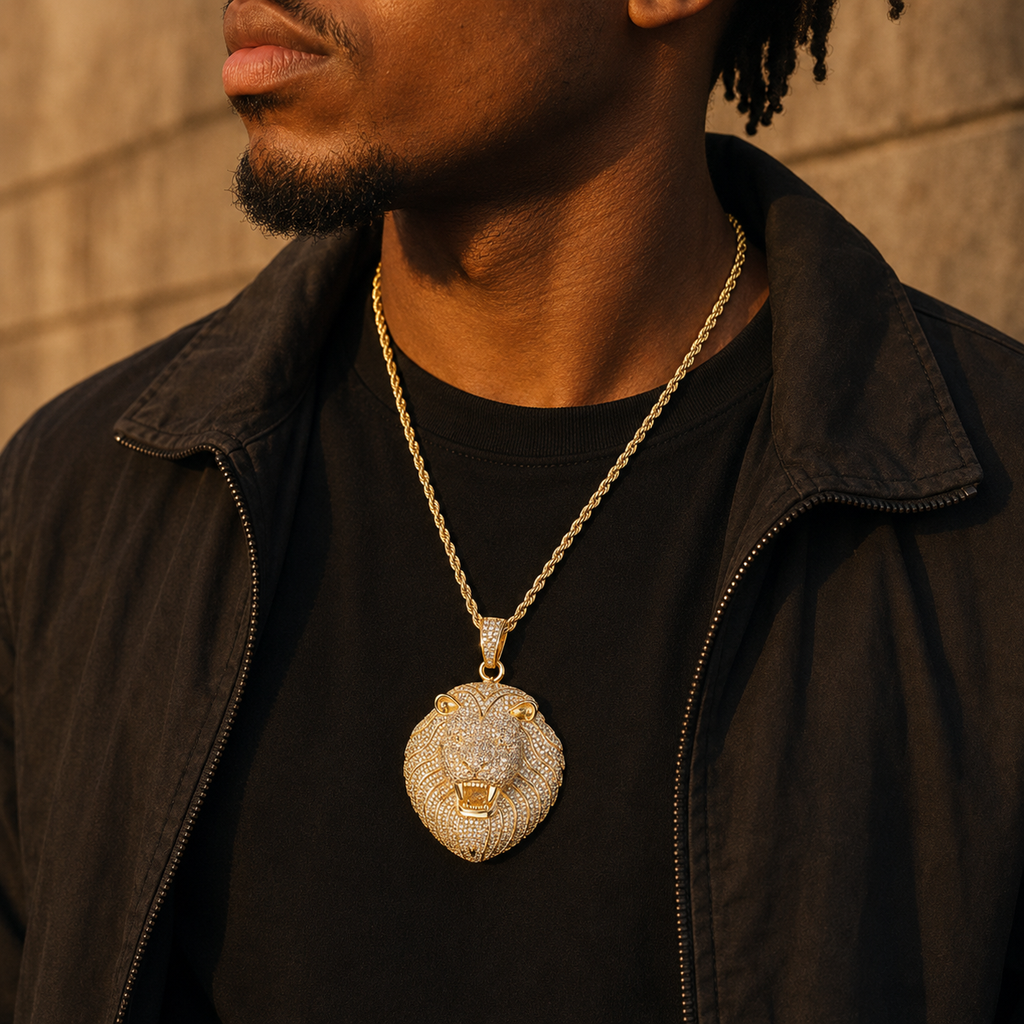 Lion Head Pendant