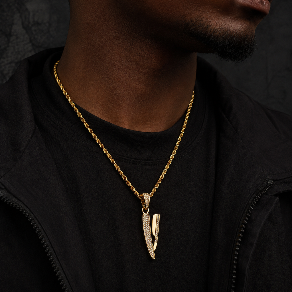 Razor Diamond Pendant
