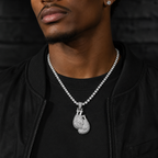 Hip Hop Boxing Glove Pendant