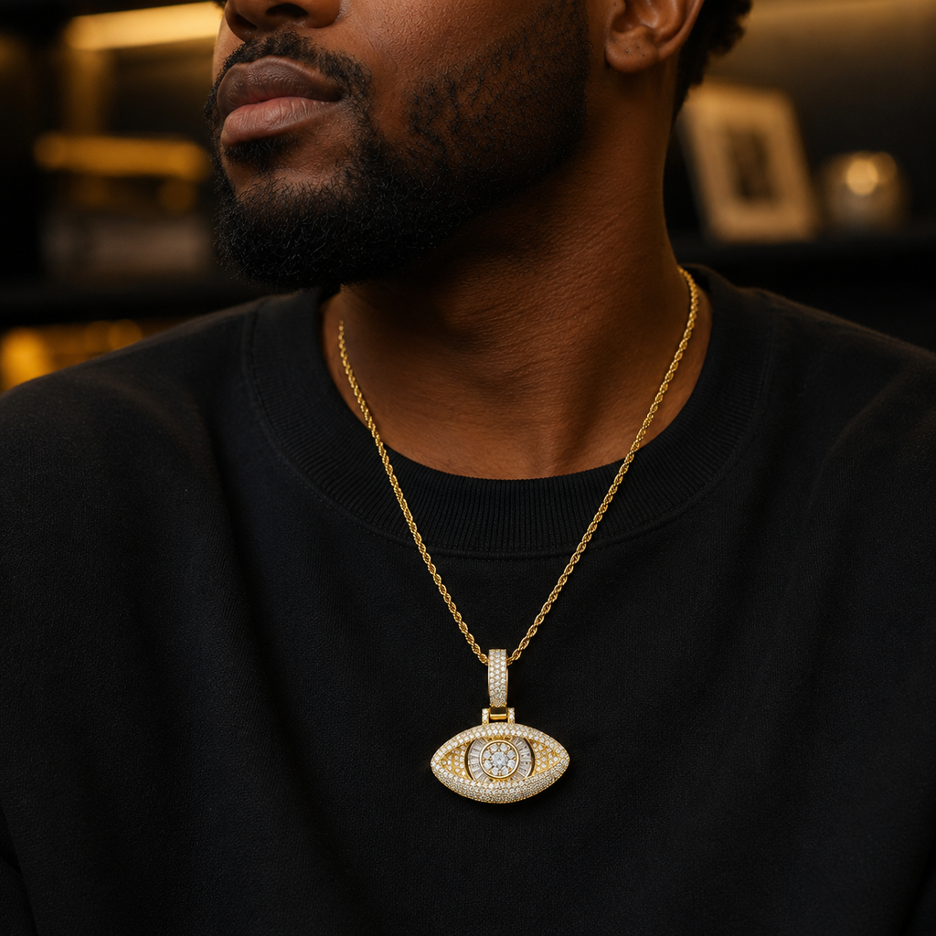 Hip Hop Eyes Pendant