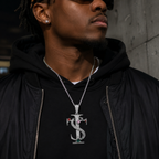 Hip-Hop TS Cross Pendant