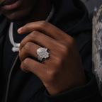 Hip Hop Fatima Palm Ring