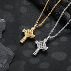 Crown of Thorns Cross Pendant