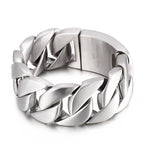 31mm Stainless Steel Cuban Bracelet