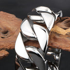 31mm Stainless Steel Cuban Bracelet