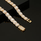 Clustered 10mm Tennis Chain
