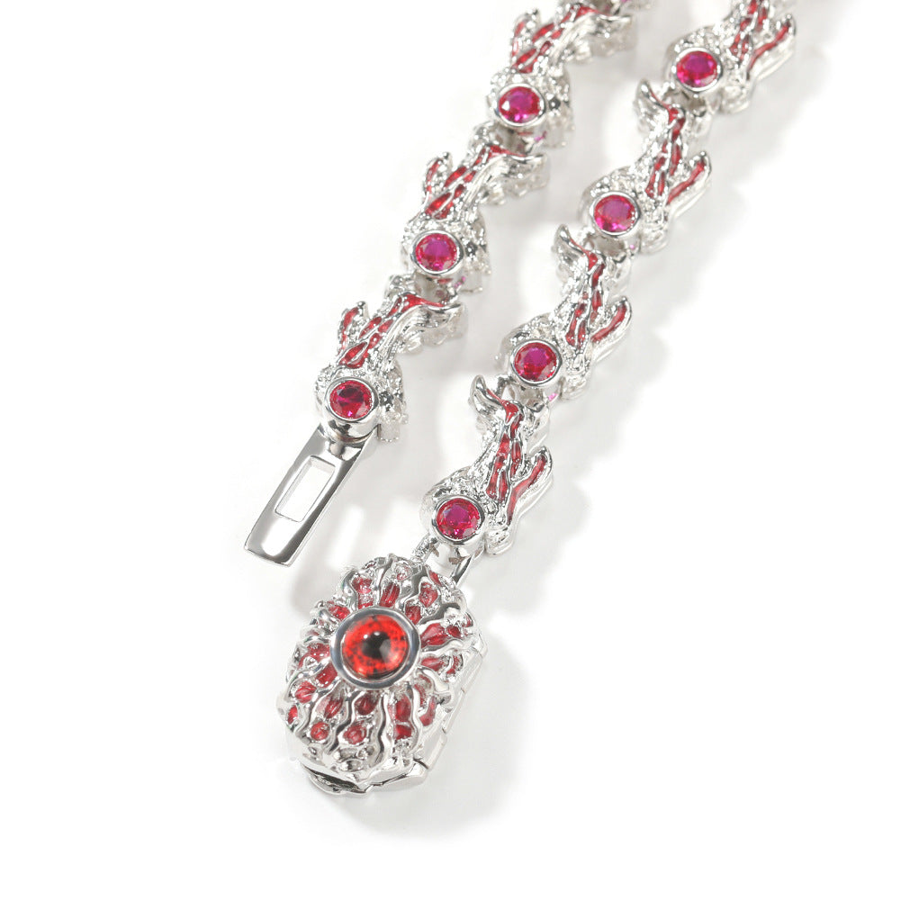 Spiky Parasite Red-Eyed Thorn Necklace