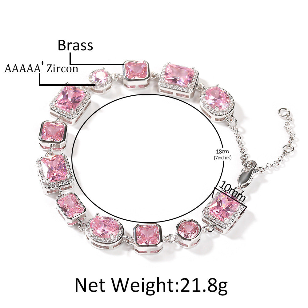 Pink Solstice Gemstone Bracelet