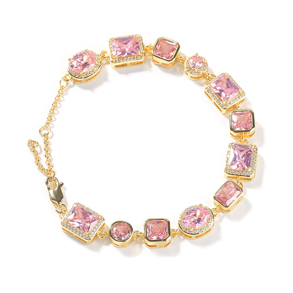 Pink Solstice Gemstone Bracelet