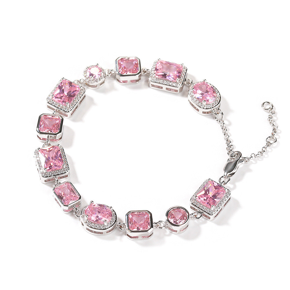 Pink Solstice Gemstone Bracelet