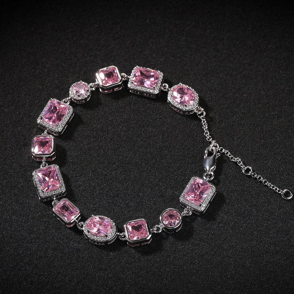 Pink Solstice Gemstone Bracelet