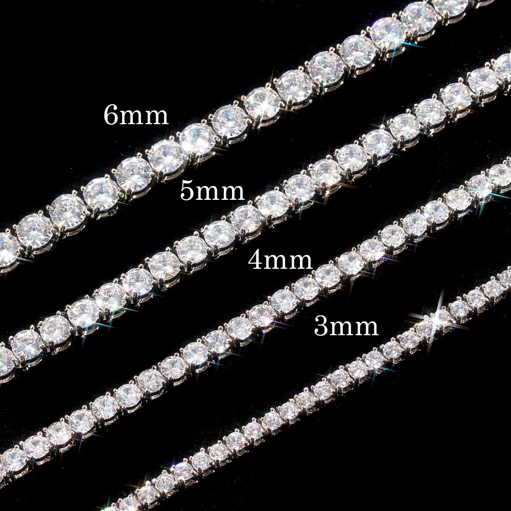 Clustered 5mm Tennis Chain
