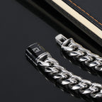 12mm Stainless Steel Cuban Necklace