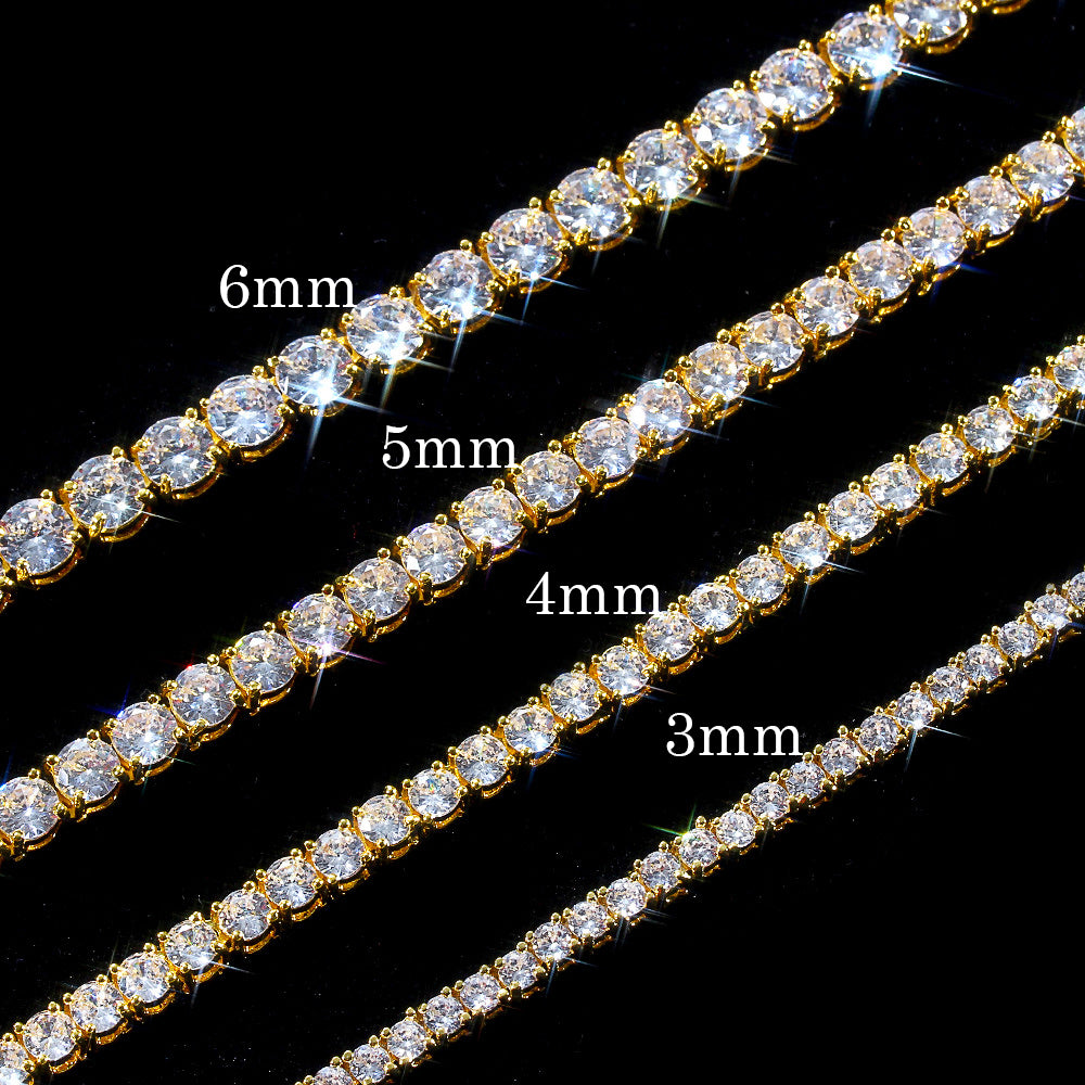 Clustered 5mm Tennis Chain