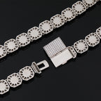 Clustered 10mm Tennis Chain