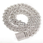 18mm Iced Out Cuban Chain