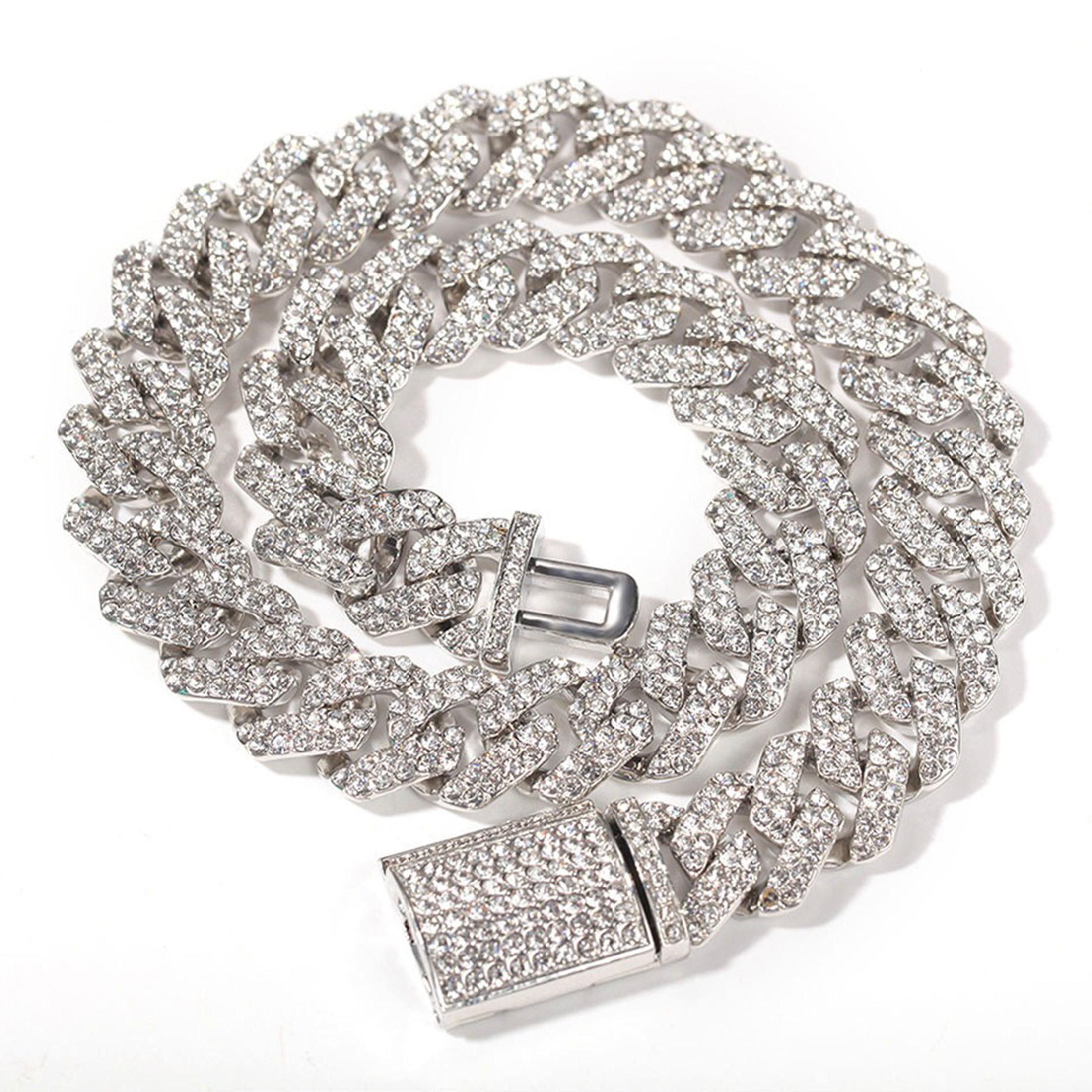 18mm Iced Out Cuban Chain